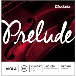 D`Addario J910 XSM  Комплект струн для альта 13-14" Prelude, Medium Tension