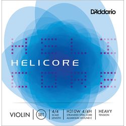 D`Addario H310W 4/4H  Комплект струн для скрипки 4/4 Helicore, Е/ми алюминий, Hard Tension