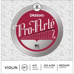 D`Addario J56 4/4M  Комплект струн для скрипки 4/4 Pro Arte, Medium Tension