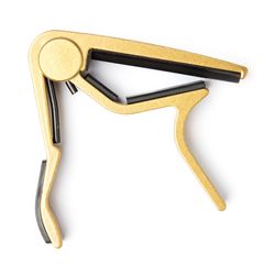 Dunlop 84FG Trigger Flat Gold SALE  каподастр "прищепка" для гитары с плоской накладкой грифа, золот