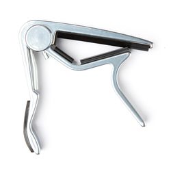 Dunlop 84FN Trigger Flat Nickel SALE  каподастр "прищепка" для гитары с плоской накладкой грифа, ник
