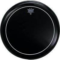 Remo ES-1622-PS  22"Ebony pinstripe,пластик для бас бараб.чёрный двойной