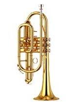 Yamaha YCR-2310-2 (III)  корнет Bb ученический, средний, лак - золото