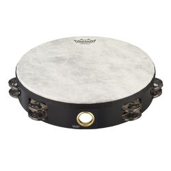 Remo TA-5210-70  10" тамбурин двухрядный, 16 пар бубенцов, пластик Fiberskyn