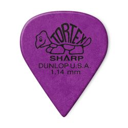 Dunlop 412R114 Tortex Sharp 72Pack  медиаторы, толщина 1.14 мм, 72 шт.