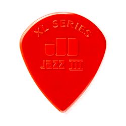 Dunlop 47RXLN Nylon Jazz III XL 24Pack  медиаторы, острый кончик, увеличенные, толщина 1.38 мм, крас