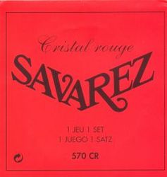 Savarez 570CR  Cristal Soliste Red normal tension струны для кл. гитары нейлон