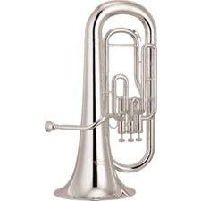 Yamaha YEP-201S  эуфониум (баритон) in B, стандартная модель, 3х помповый, посеребренный