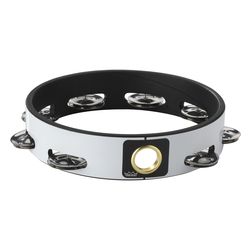 Remo TA-6108-00  8" тамбурин однорядный,8 пар Jingles,без пластика,белый
