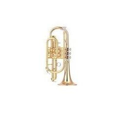 Yamaha YCR-4330G  корнет Bb студенческий, средний, пистоны Монеля, томпаковый раструб, лак
