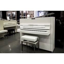 Sauter Peter Maly Edition Pure Noble 122 White Polished  пианино, высота 122 см, белый полированный