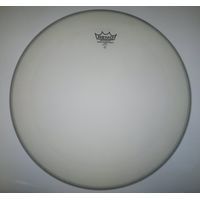 Remo P4-1120-C2  20"Powerstroke coated,пластик для бас.бараб.с напылен.демп.кольцом,двойной,наклейка