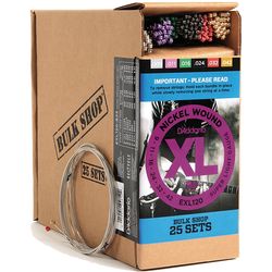 D`Addario EXL120-B25  Cтруны для электрогитары 09-42 (25 комплектов струн в общей упаковке)