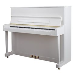 Petrof P 118P1 (0001)  акустическое пианино, высота 118 см, цвет белый полированный