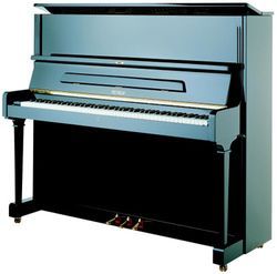 Petrof P 125G1 (0801)  акустическое пианино, высота 125 см, цвет чёрный полированный