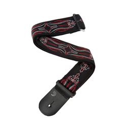 Planet Waves 50C03  гитарный ремень "Chopper", 50 мм, ткань, кожаные наконечники 