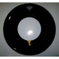 Remo P3-1022-CH  22"Powerstroke ebony,передний пласт.для бас бараб.чёрн.отверстие 10"