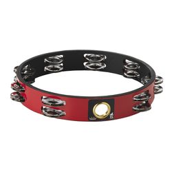 Remo TA-6210-52  10" тамбурин двухрядный,8 пар Jingles,без пластика,красный