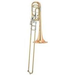 Yamaha YBL-822G  бас тромбон проф. B flat / F & B flat / F / D, Gold Brass