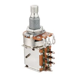 Hosco H-PUSH-500B  потенциометр PUSH-PULL 500 КОм, Линейная характеристика (B) 