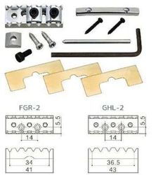 Gotoh GHL-2-CK  топлок 43 мм, крепление саморезами, цвет черный хром