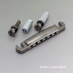 Gotoh GE101A-CK  струнодержатель stop bar, алюминий, черный хром