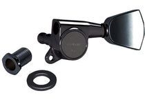 Gotoh SG381-04-CK  колки 3+3, черный, тюльпан