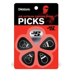 Planet Waves JSCD-01 SALE  медиатор JS Chrome Dome и 4 пластиковых медиатора Joe Satriani