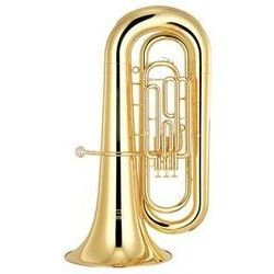 Yamaha YBB-201S  туба in BBb, 4/4, 3х помповая, 433мм.,18,5мм.,Yellow brass, посеребренная