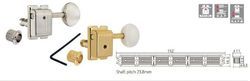 Gotoh SD91-05M-N-(L6)  колки Vintage style, 6 в линию, никель, овал