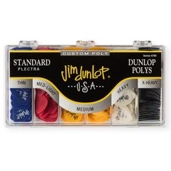 Dunlop 4790 Poly Display  коробка с медиаторами, HV,LT,ML,XH - 72 шт, MD - 144 шт, 432 шт.