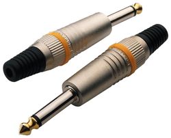 Rockcable RCL10002 M  кабельный разъем 6,3 мм небалансный (1/4"TS Jack), металл