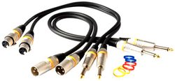 Rockcable RCL30390 D6 F  Кабель XLR(F)-джек1/4, 10 метров.