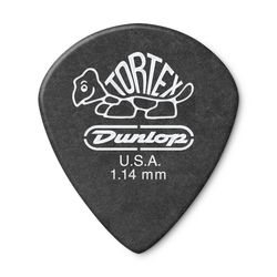 Dunlop 482R114 Tortex Pitch Black Jazz III 72Pack  медиаторы, толщина 1.14 мм, 72 шт.