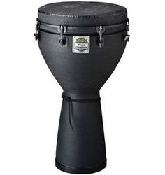 Remo DJ-0014-BE  джембе 14"х25", цвет Black Earth