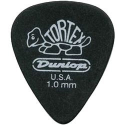 Dunlop 488R100 Tortex Pitch Black Standard 72Pack  медиаторы, толщина 1 мм, 72 шт.