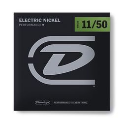 Dunlop DEN1150 Electric Nickel Performance+  струны для электрогитары, никель, Med. Heavy, 11-50