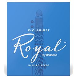 Rico RBB1025  трости для кларнета Eb, Royal (2 1/2), 10шт.в пачке