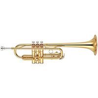 Yamaha YTR-4435  труба C профессиональная, средняя , gold brass, лак, 123 мм, ML:11,65 мм