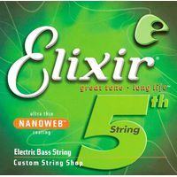Elixir 15432 NanoWeb  струна для бас-гитары 130L TW