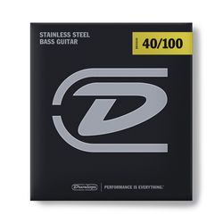 Dunlop DBS40100 Stainless Steel  струны для бас гитары сталь 40-100