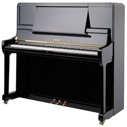 Petrof P 135K1 (0801)  акустическое пианино, высота 135 см, цвет черный, полированный