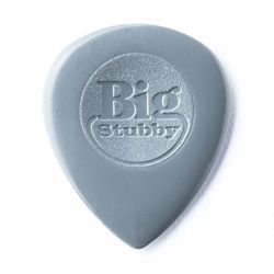 Dunlop 445R200 Big Stubby Nylon 24Pack  медиаторы, толщина 2 мм, 24 шт.