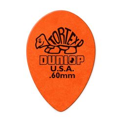 Dunlop 423R060 Tortex Small Teardrop 36Pack  медиаторы, толщина 0.6 мм, 36 шт.