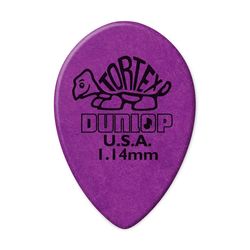 Dunlop 423R114 Tortex Small Teardrop 36Pack  медиаторы, толщина 1.14 мм, 36 шт.