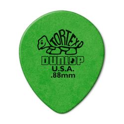 Dunlop 413R088 Tortex Teardrop 72Pack  медиаторы, толщина 0.88 мм, 72 шт.