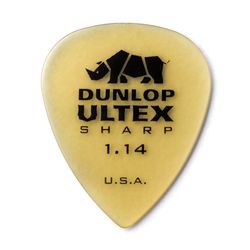 Dunlop 433R114 Ultex Sharp 72Pack  медиаторы, толщина 1.14 мм, 72 шт.
