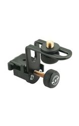 K&M 24030-300-55  держатель для микрофона с креплением на обод барабана, чёрный