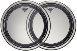 Remo PR-1320-00  20"Powerstroke Pro clear пластик для бас бараб.однослойн.прозрач.с демп.кольцо