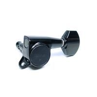 Gotoh SG381-07-CK-(L3+R3)  колки 3+3, черный хром, schaller style